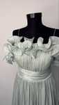 Rochie midi cu tesatura sifon cu detaliu volant NOU cu eticheta