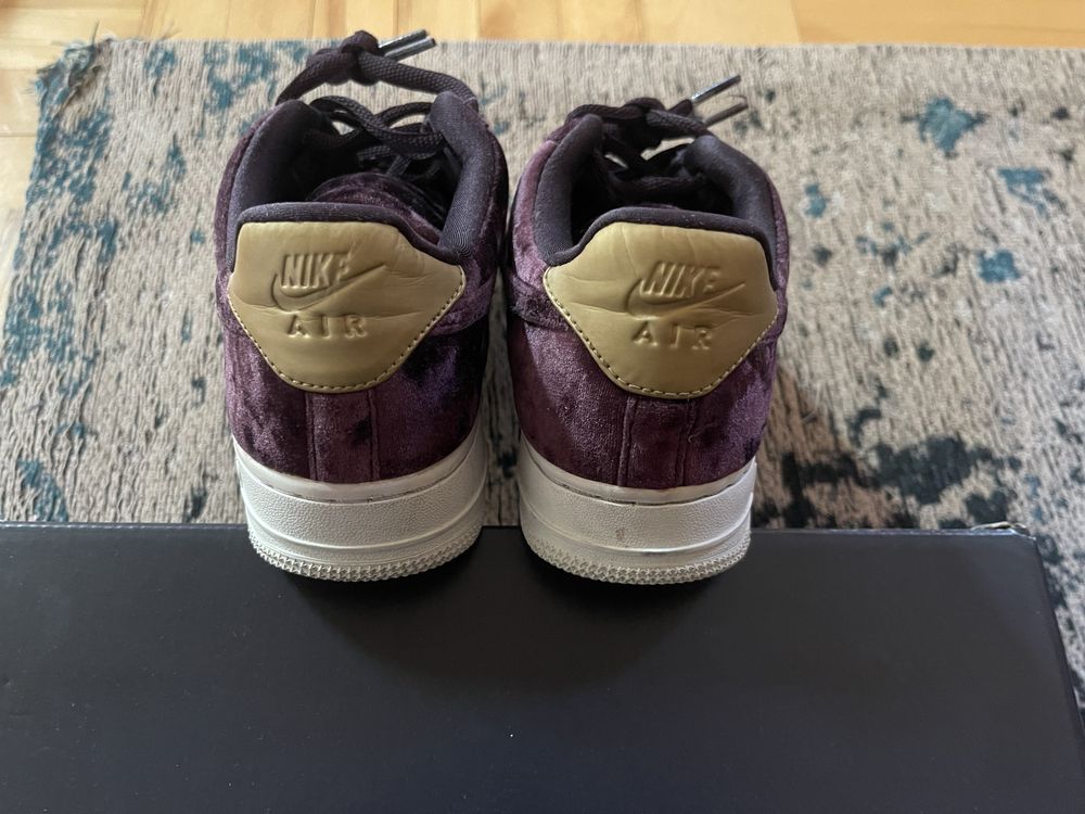 Nike Air Force 1 Premium Women's Sneakers Port Wine