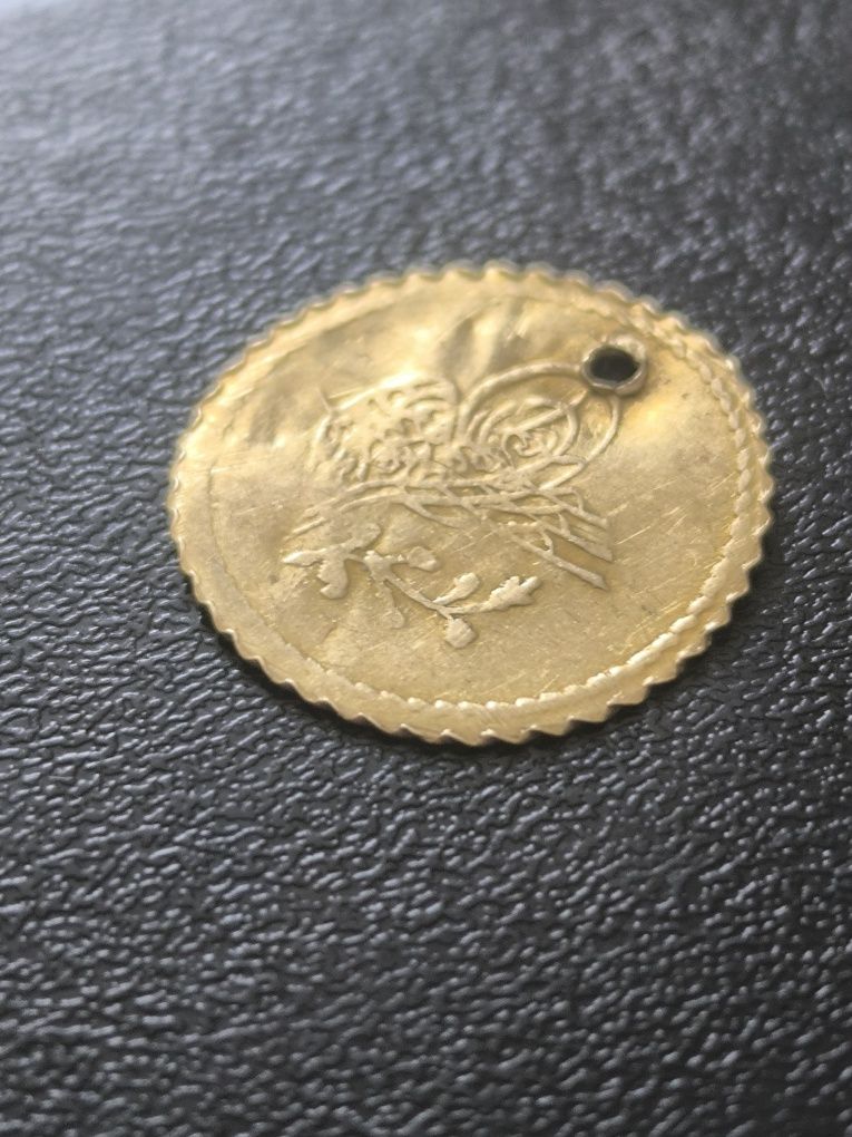 Златна монета, MAHMUDYE ALTIN 1839 год,султан Абдул Меджит,0.65 гр.20к
