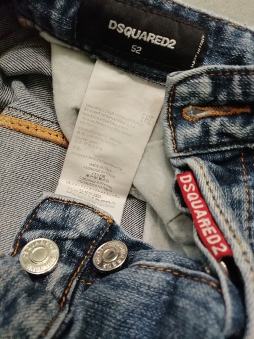 DSQUARED2 blugi ITALY originali bărbați TOP | 52 | transport GRATUIT‼️