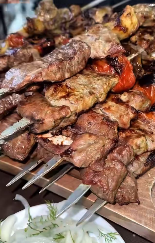 Шашлыки очень вкусные