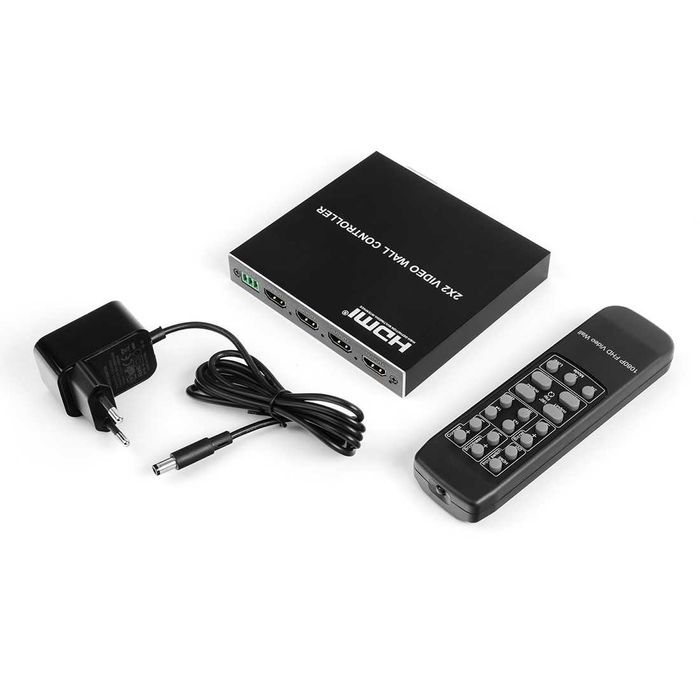 Контролер за видео стена 2×2 – Full HD