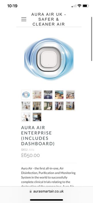 Aura Air пречиствател за въздух