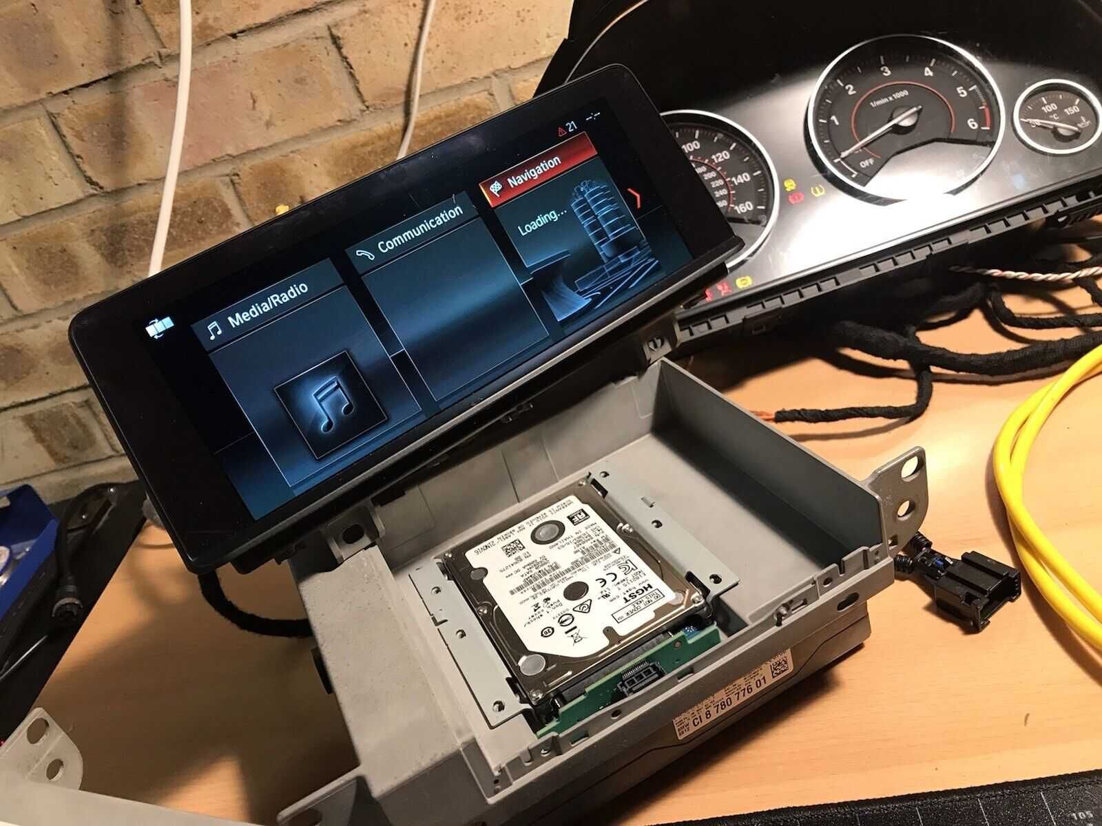 Reparatii navigatii nbt EVO BMW, inlocuire hard/SSD, update firmware