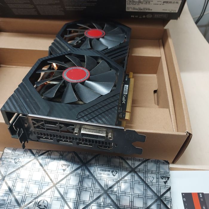 Placa Video XFX RX580 8gb.