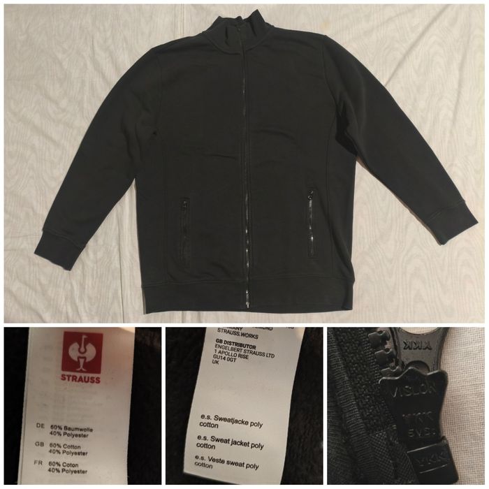 Polar Engelbert Strauss mărimea XXL bărbat fleece bluza hanorac gros