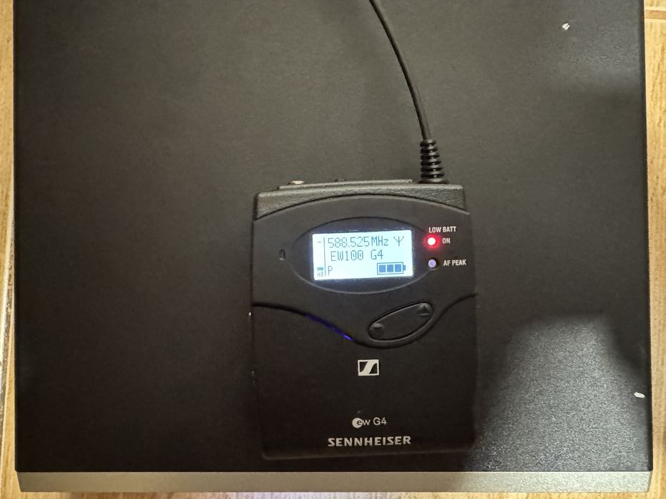 Set transmitator lavaliera + receptor Sennheiser eW G4