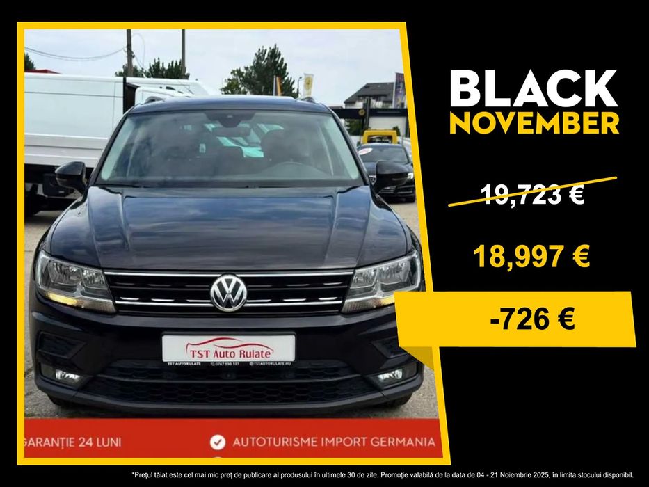 Volkswagen Tiguan Garantie 24luni posibilitate leasing cu dobanda anuala fixa de 4.75%