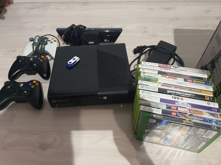 XBox 360 Full + Kinect Impecabil