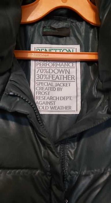 Beneton-дамско пухено яке № 38