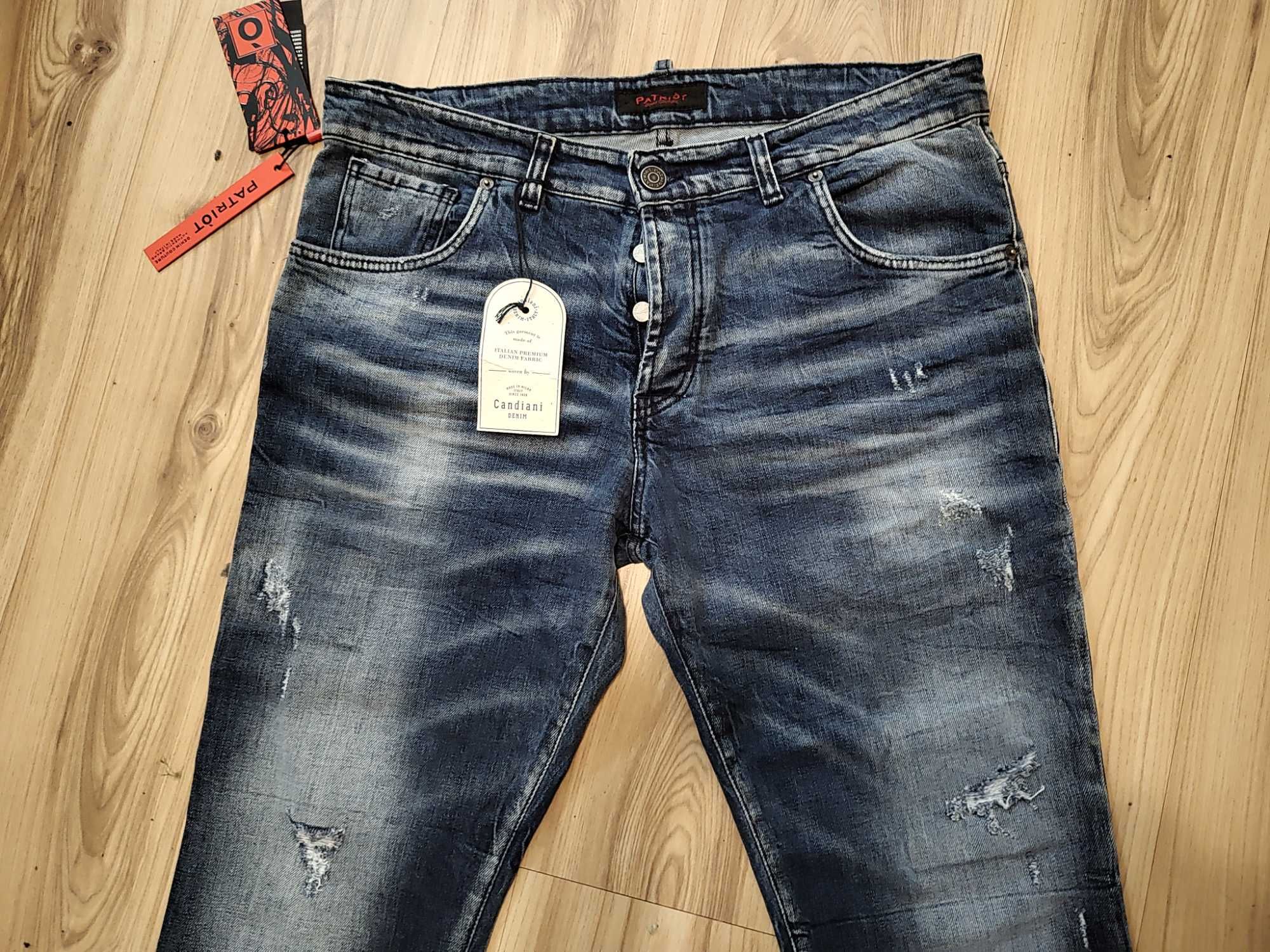дънки Patriòt Jeans Uomo Regular Fit W40/54 -W36