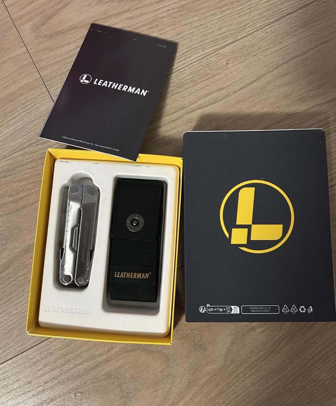 Multitool LEATHERMAN REBAR Clește multifuncțional, Sigilat