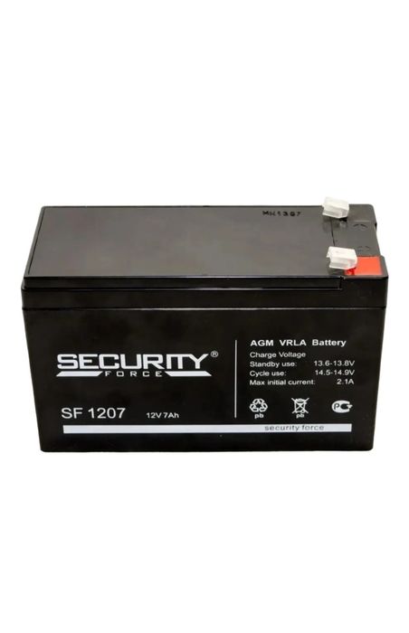 Свинцово-кислотный аккумулятор (Security force), 7000mAh, 12B.