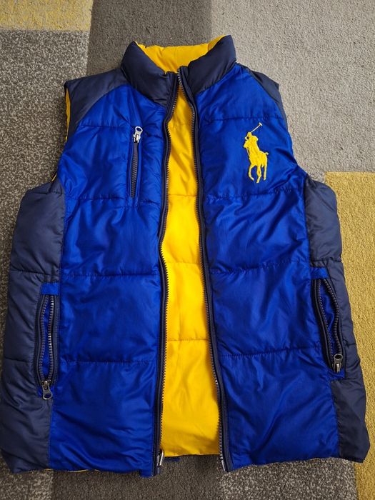 Vesta cu 2 fete Polo cu puf
