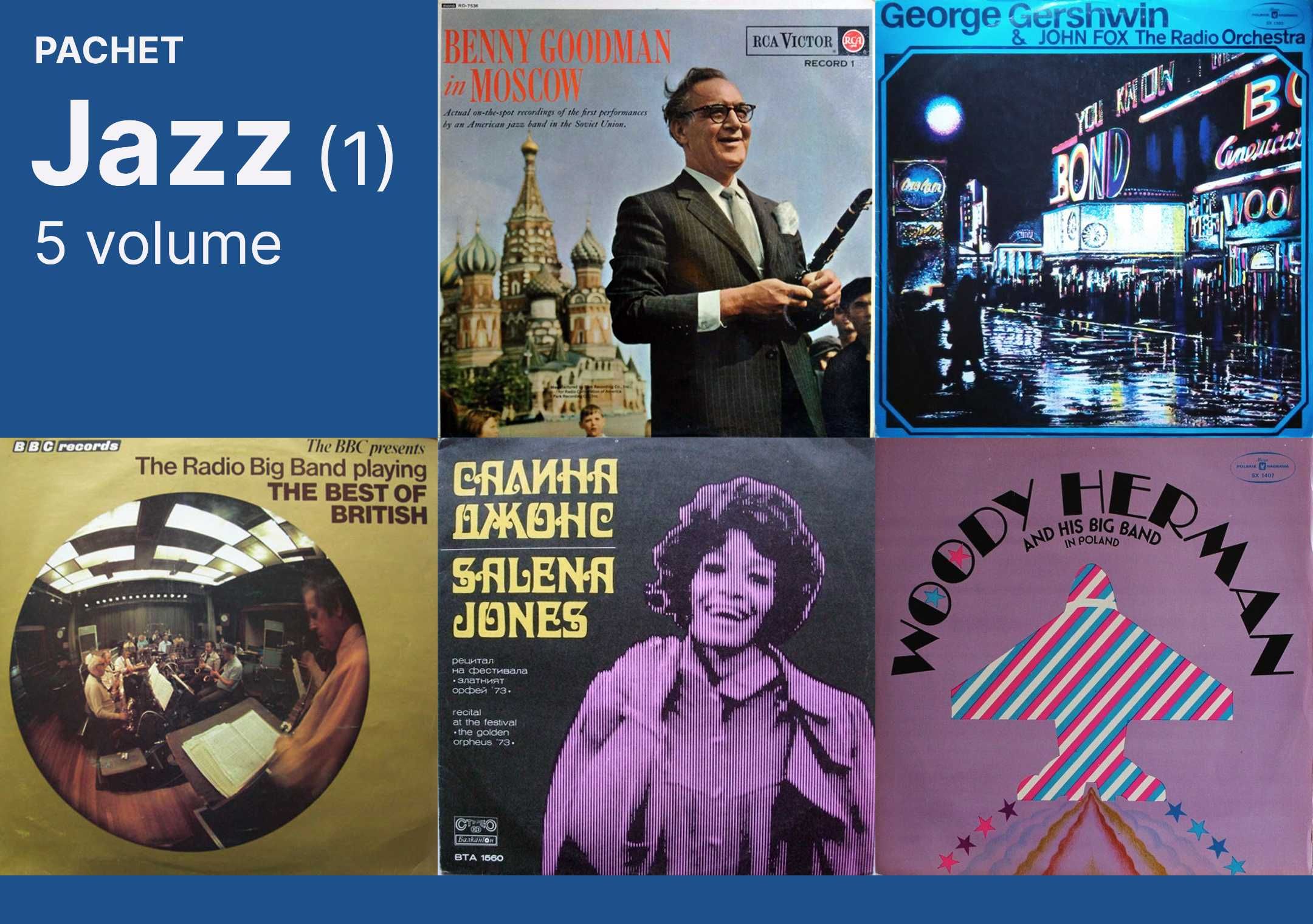 Discuri vinil Jazz: Benny Goodman, George Gershwin, Salena Jones sa