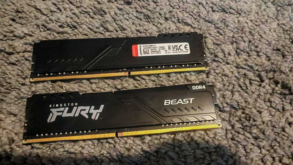 Рам памет Kingston FURY Beast 16GB (2x8GB) DDR4 3200MHz