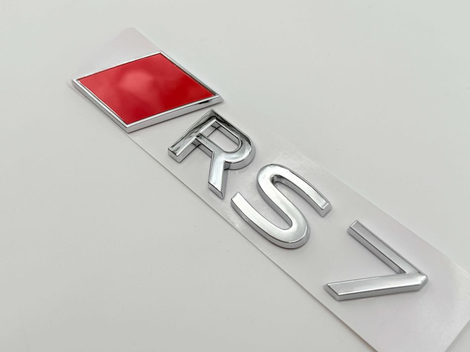Emblema AUDI RS7 spate crom NOU