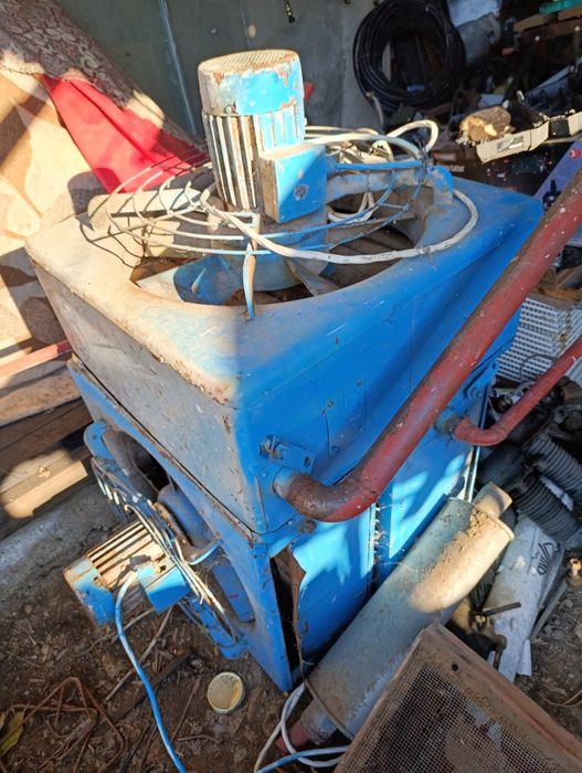 Тва топло въздушен апарат. Въздушна риза