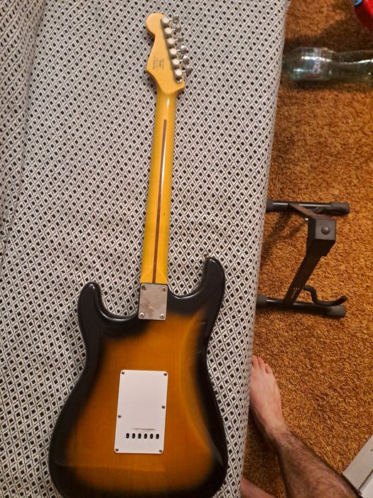 Stratocaster Modificat&setat:Doză David Gilmour;Locking Tuners Gotoh