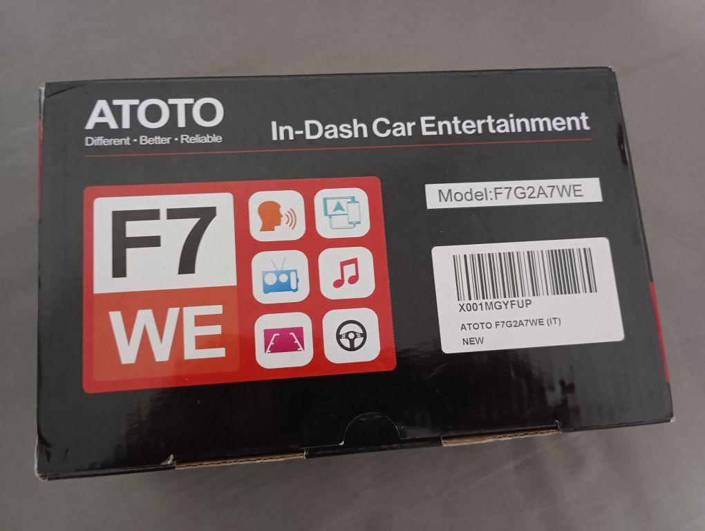 Player Auto Navi Nou Atoto F7 WE, F7G2A7WE, Apple Carplay Android Auto