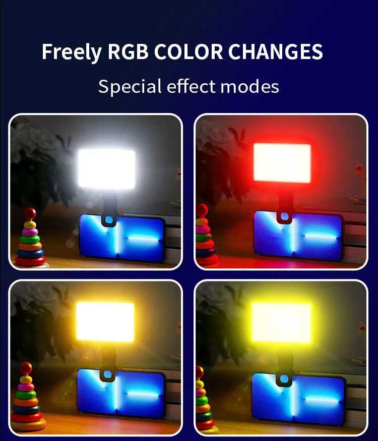 Прожектор Jmary FM-150RGB | FM-328R компактный и мощный RGB видео свет