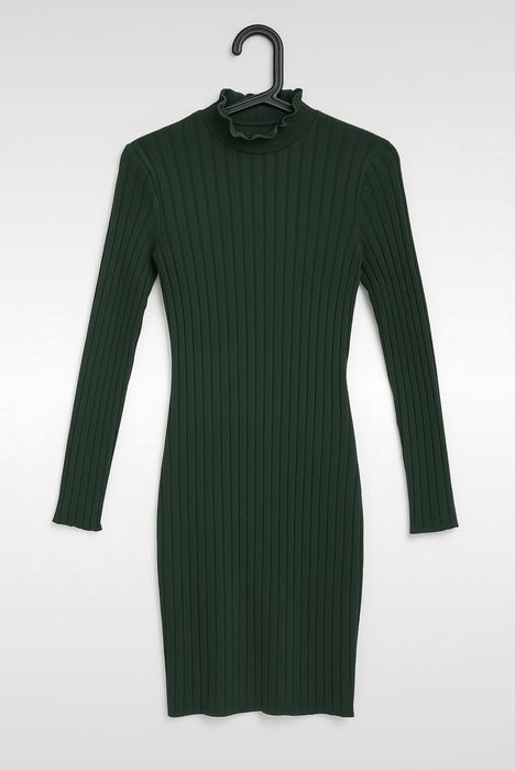 Rochie Shein verde închis, scurtă, mărimea XL