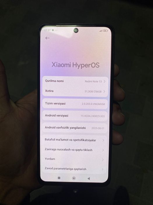 Redmi note 13 256 gb