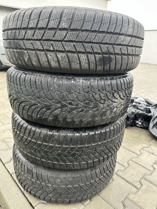 Jante VW r16 5x112, anvelope iarna