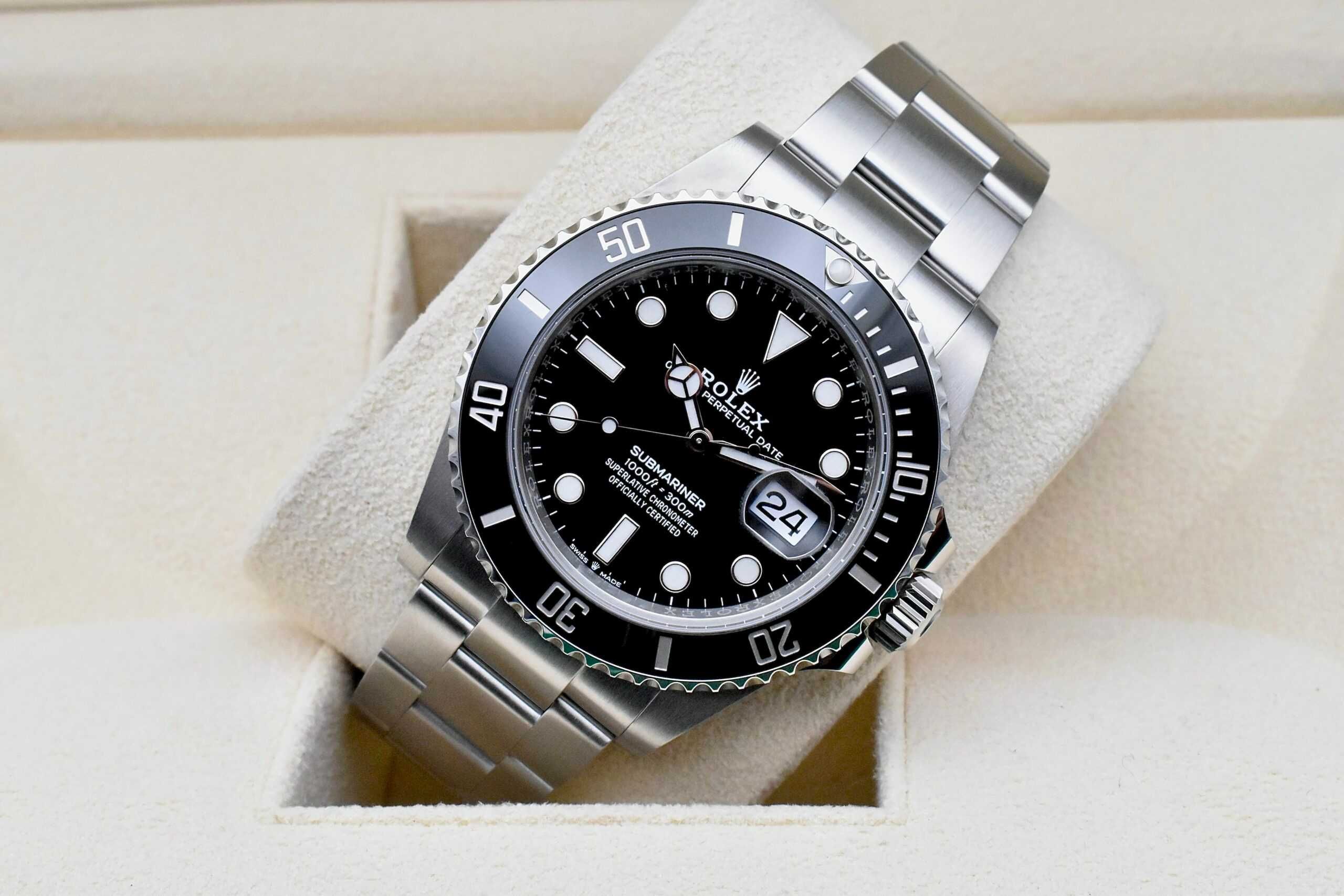 Rolex Submariner Casual-Luxury-Automatic 41 MM New Silver/Black