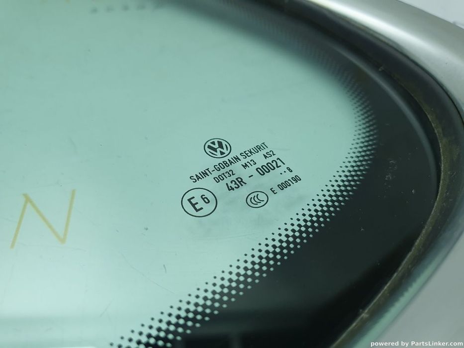 Geam fix lateral stanga spate VOLKSWAGEN PASSAT Variant (3C5) [ 2005 - 2011 ] TDI 16V (BKP, CBAB) 103KW|140HP OEM 3C9845298AM / 3C9 845 298 AM