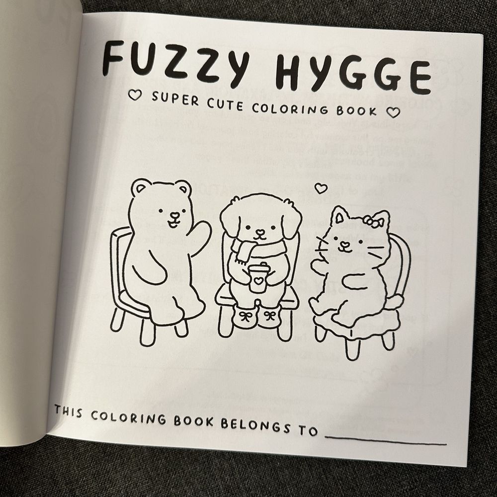 Pachet 2 carti de colorat: Fuzzy Hygge si Sweetheart