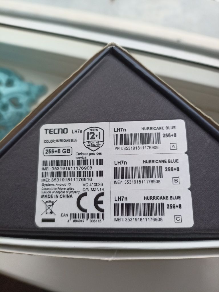 Tecno pova 5..8+8/256g