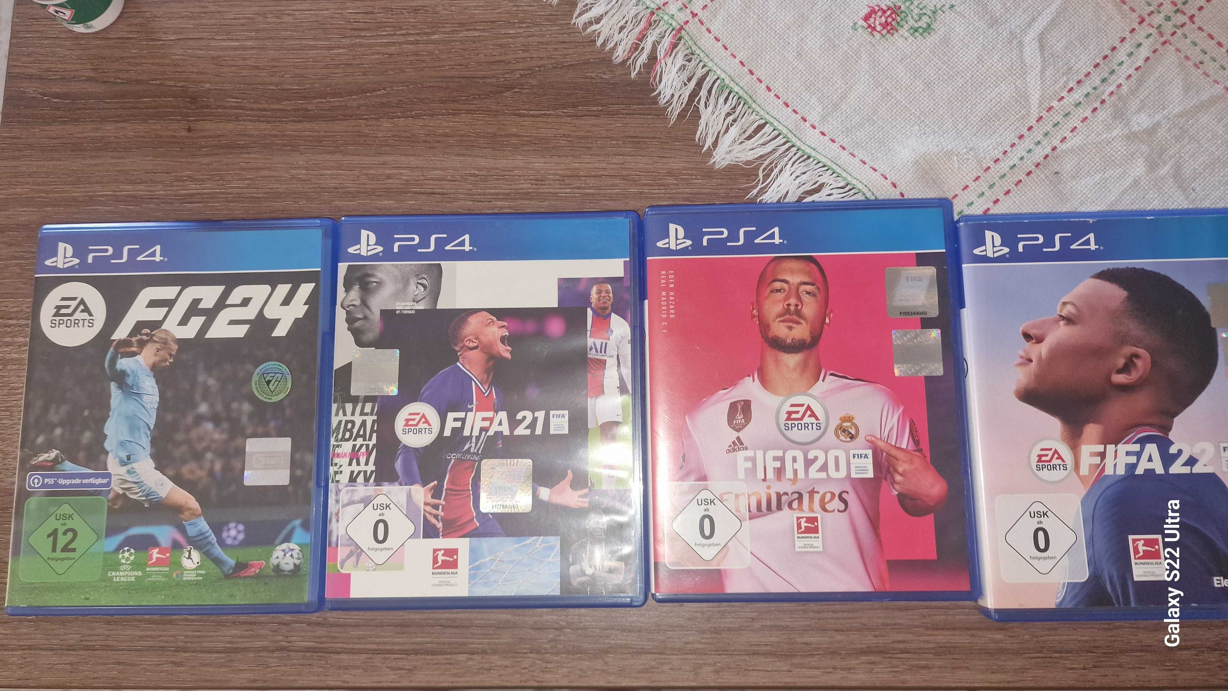 Игри за PS4.Fifa от 17до24 без 23