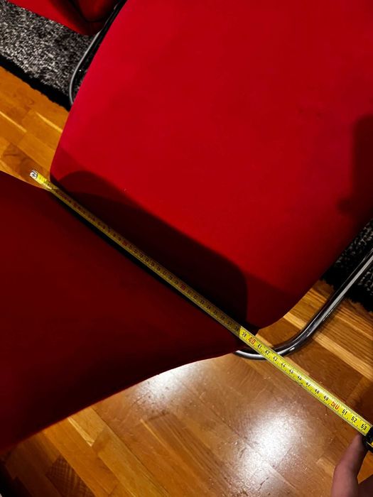 Set Scaune Design Italian Effezeta Cantilever Anii 70 80 Masa Cadou