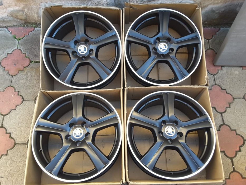 jante aliaj 18; 5x112; Skoda Kodiaq, Karoq, Superb, Octavia 3,4, Scout