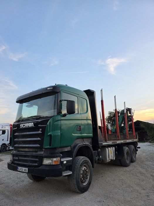 Scania R420 6x6 Camion Forestier - Transport Lemne
