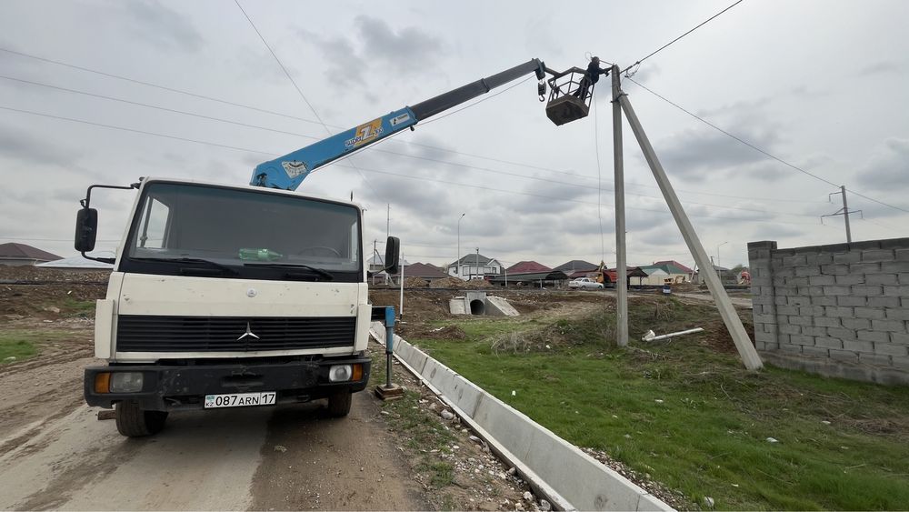 Автовышка 11 метр срела Манипулятором