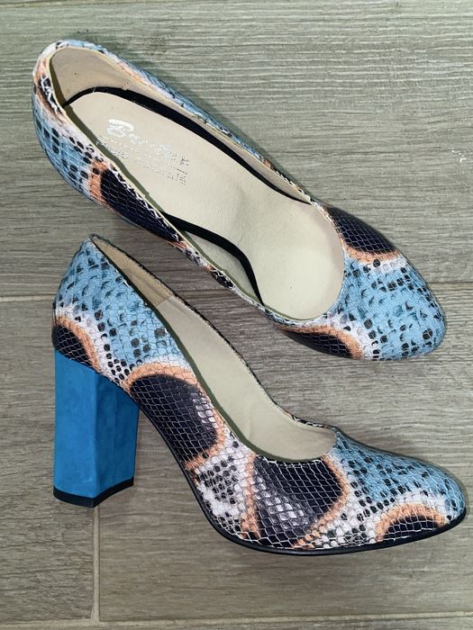 Pantofi piele naturală