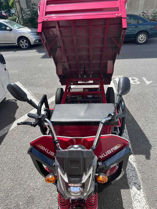Triciclu Electric KUBA GL 15000 cu motor de 1500W si autonomie de 70km