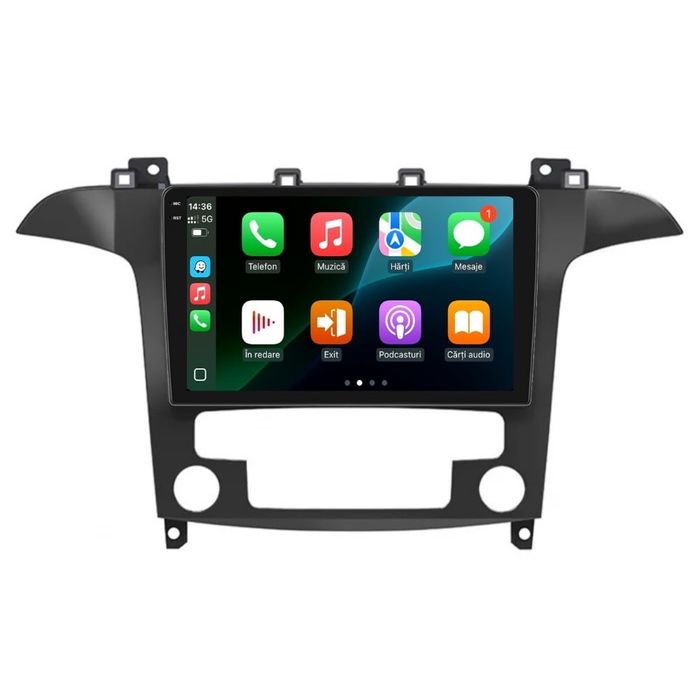 Navigatie Android 14 Ford S-MAX Carplay Android Auto