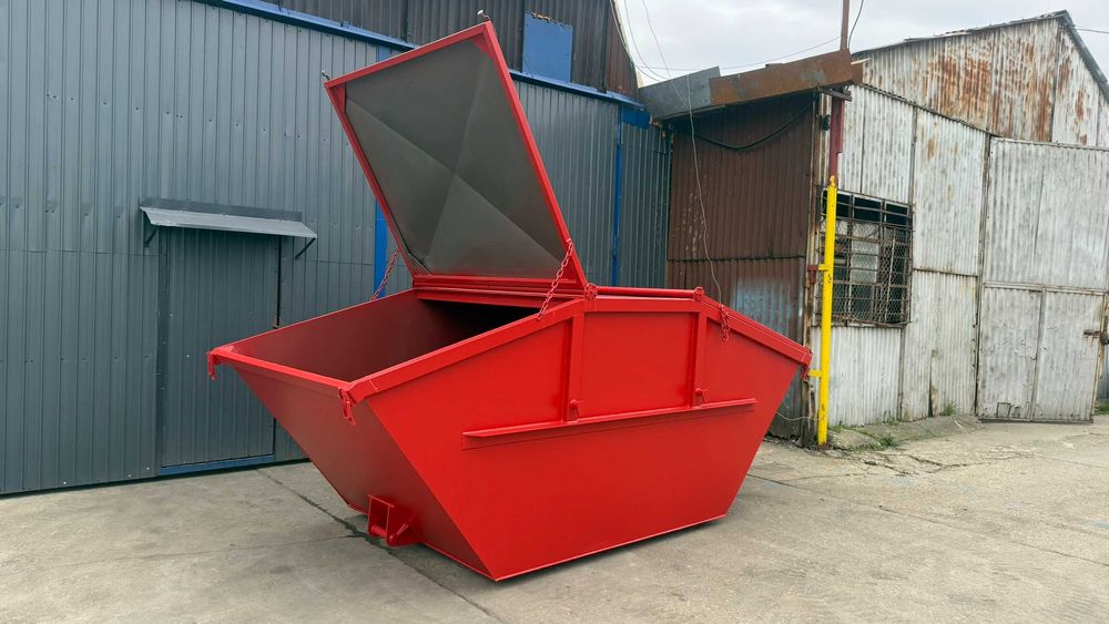 Container skip 7 mc – tabla podea 5 mm, pereti 4 mm Direct Producator
