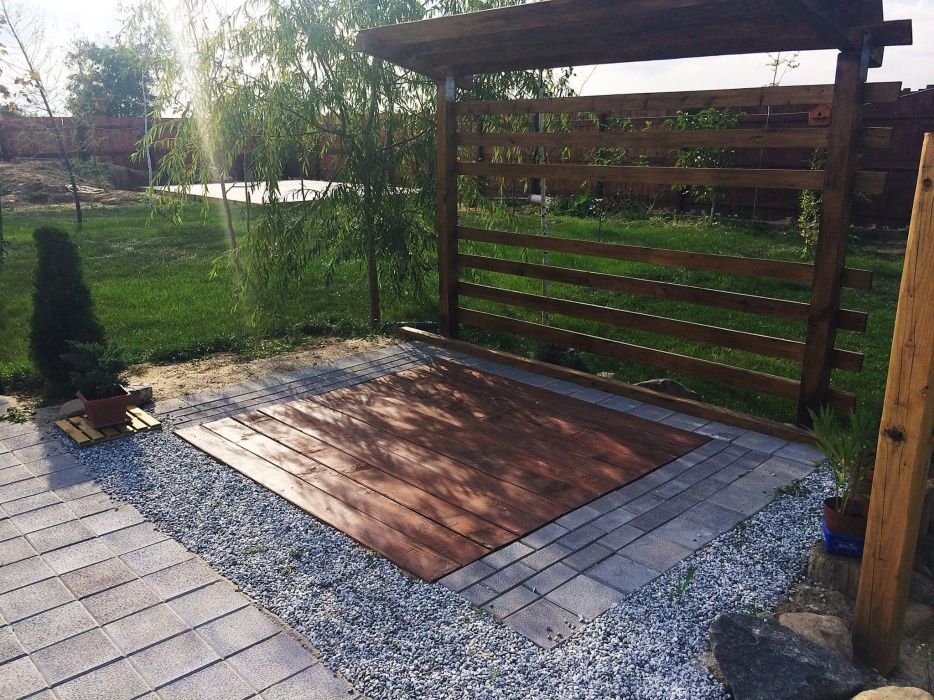 Pavaje decorative pentru curte - pavele model I