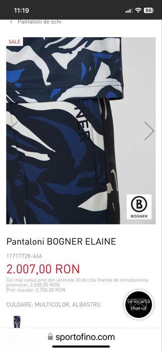 Pantaloni Bogner, dama - marime S - noi cu eticheta