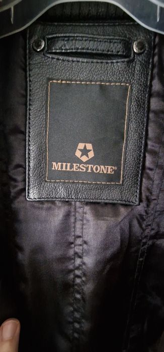 Geaca piele Milestone