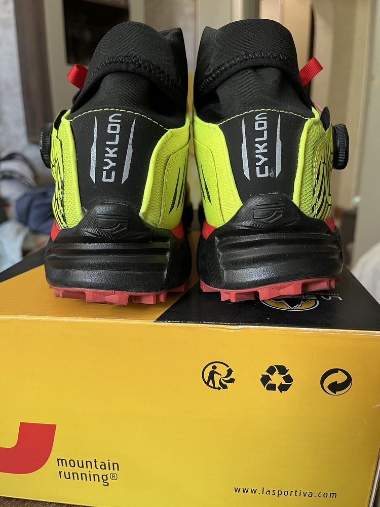 Маратонки за бягане La Sportiva Cyklon Neon/Goji