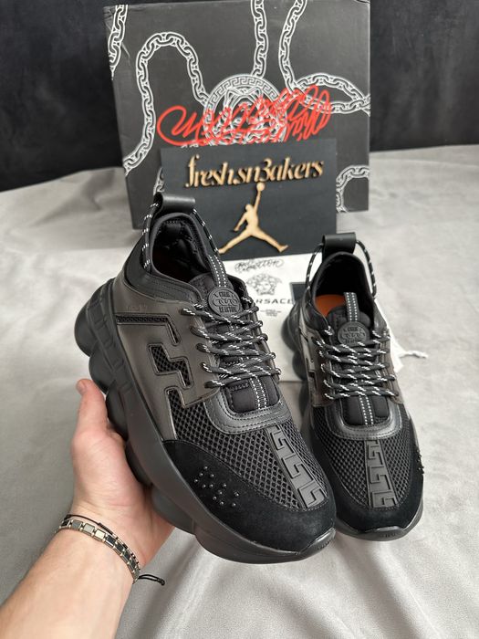 Versace Chain Reaction Black size 42/43