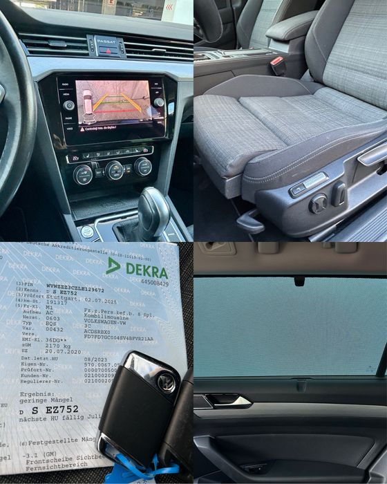 VW PASSAT B8 An 07.2020 Automat 2.0 150 CP Camera Acc Distronic