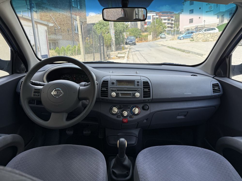 Nissan Micra 1.2i 80к.с. 2004г. 148000км. Климатик Всичко платено
