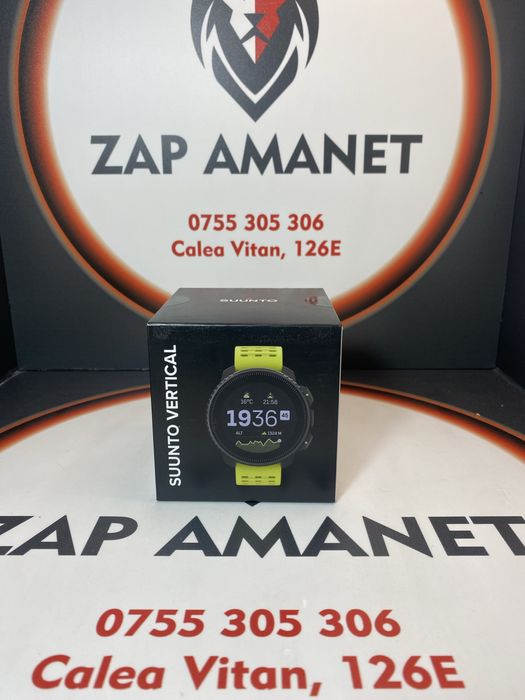 ZAP AMANET VITAN - Ceas Suunto Vertical - Green - Sigilat