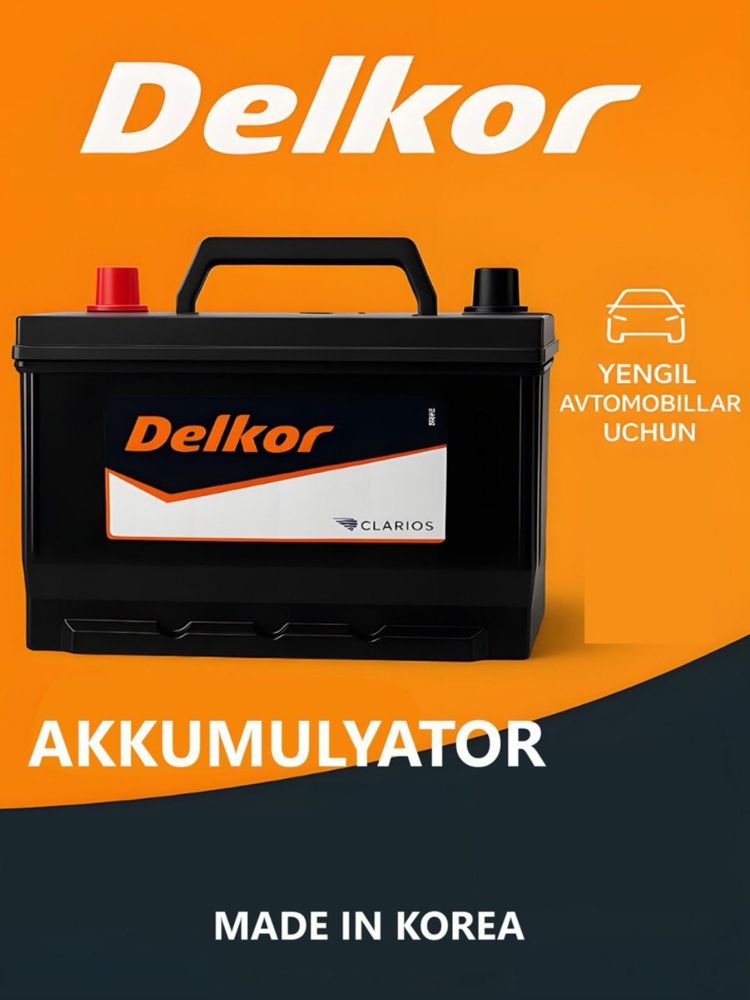 Delkor Akkumulyator 40-50-60 AH